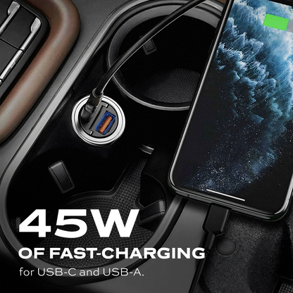 BlitzCharge™ 45W Car Charger