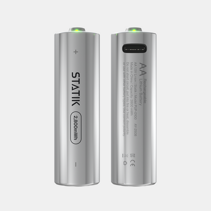 Rechargeable AA Batteries 4-Pack