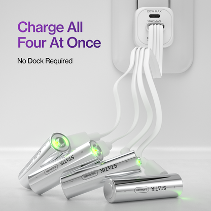 Rechargeable AA Batteries 4-Pack
