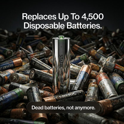 Rechargeable AA Batteries 4-Pack