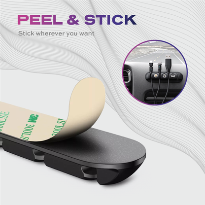 Cable Organizer | Minimalist Desk Setup | Peel & Stick