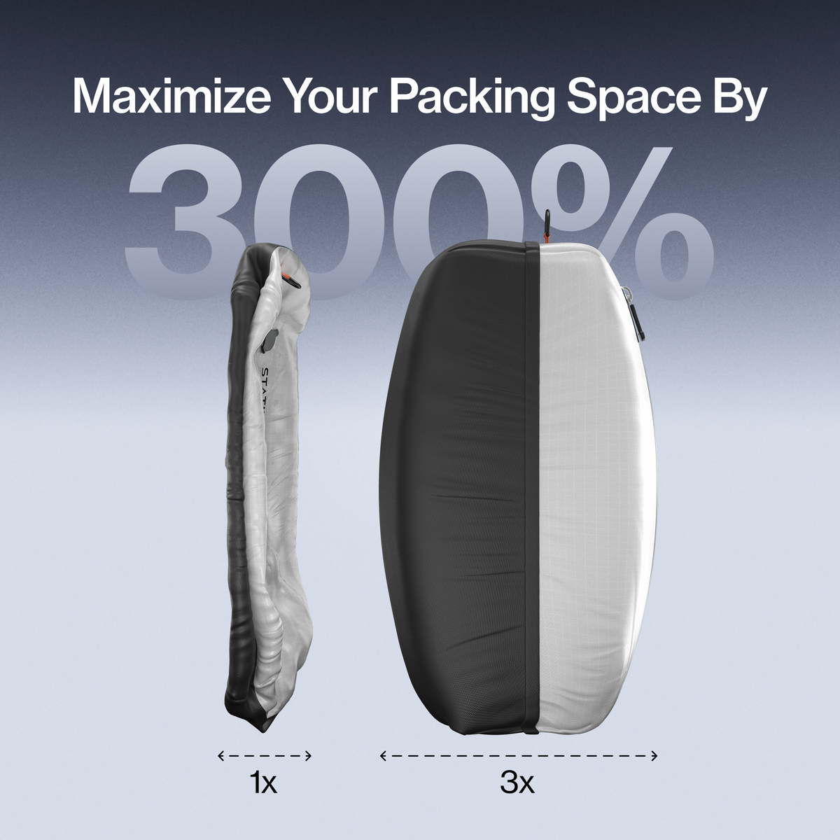 NanoPack™ Travel Kit | 15L Vacuum Compression Bag & Rechargeable Pump B