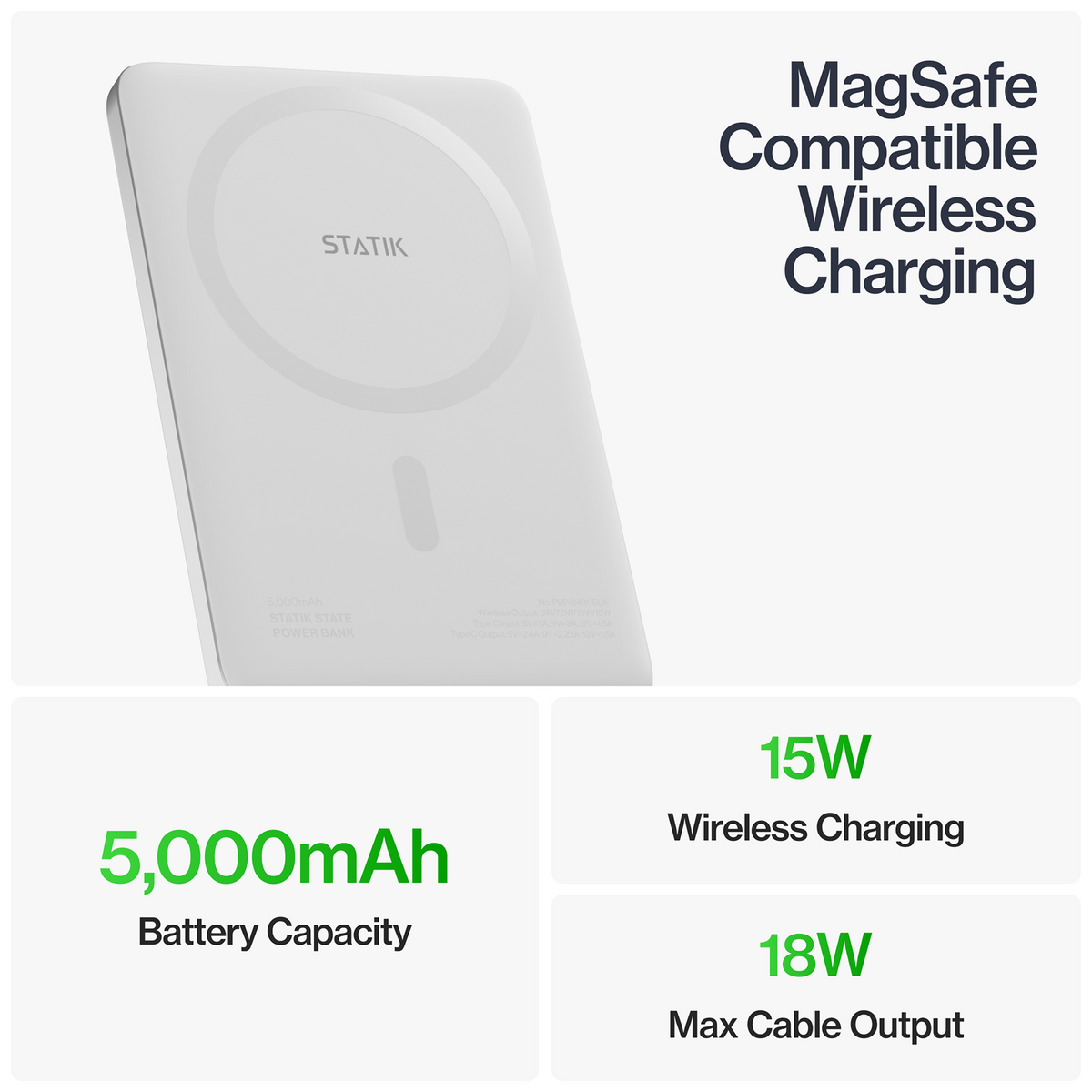Statikco® State Power Bank